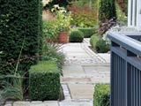 Large garden - paving